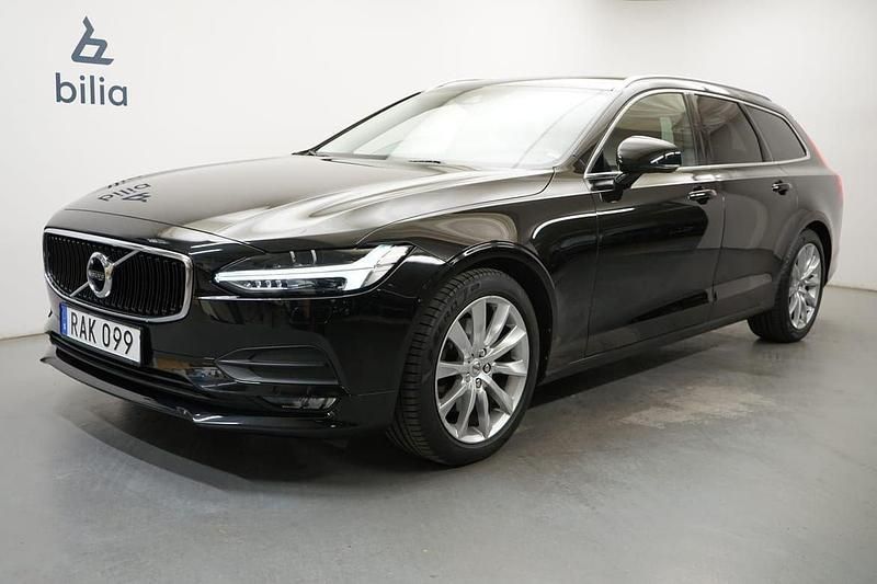 Svart Begagnad 2017 Volvo V90 Business Edition Kombi | 229 900 kr (Marknadspris) - Bild 1/3
