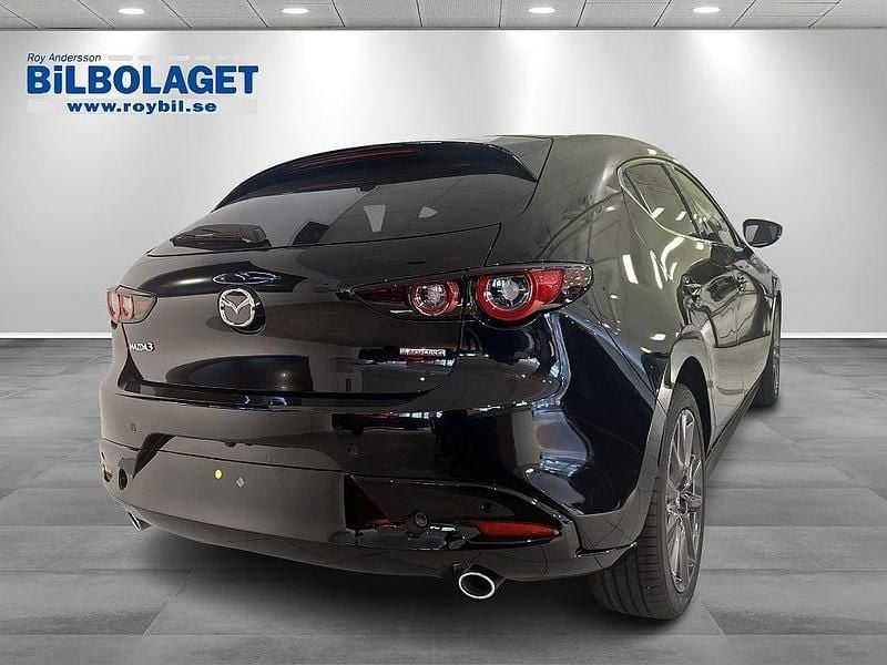 Ny Mazda 3 140 HK (102 kW) 2025 Jet black metallic Halvkombi