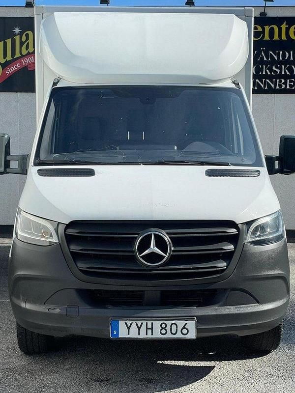 Vit Begagnad 2019 Mercedes Sprinter Van | 259 900 kr - Bild 1/4