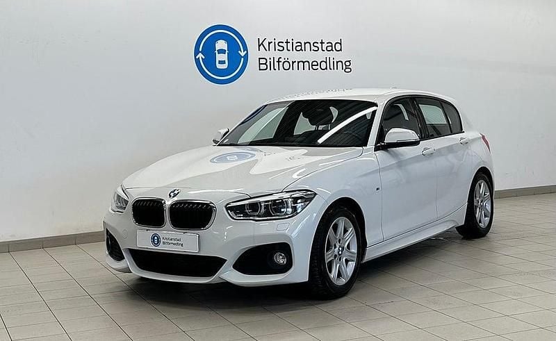Begagnad BMW 116 M Sport 116 HK (85 kW) 2015 Vit Halvkombi