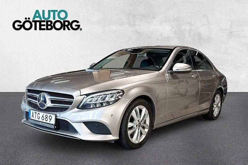 Silver Begagnad 2018 Mercedes C220 Avantgarde Sedan | 239 900 kr (Bra pris) - Bild 1/3