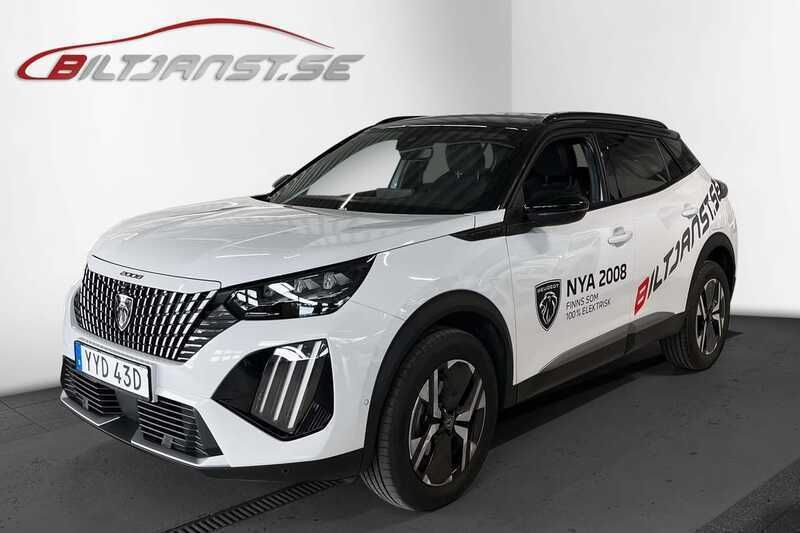 Vit Begagnad 2024 Peugeot 2008 GTi SUV | 288 900 kr (Lite dyr) - Bild 1/4