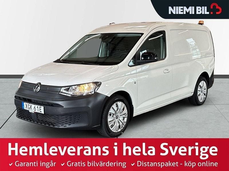 Vit Begagnad 2021 VW Caddy Maxi Minibuss | 284 900 kr (Dyr) - Bild 1/3