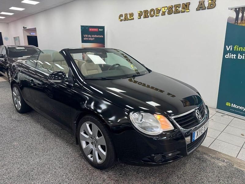 Svart Begagnad 2006 VW Eos Cab | 74 900 kr (Dyr) - Bild 1/4