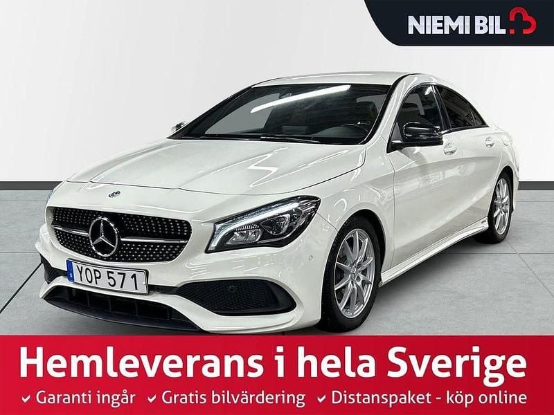 Begagnad Mercedes CLA200 AMG 156 HK (114 kW) 2018 Vit