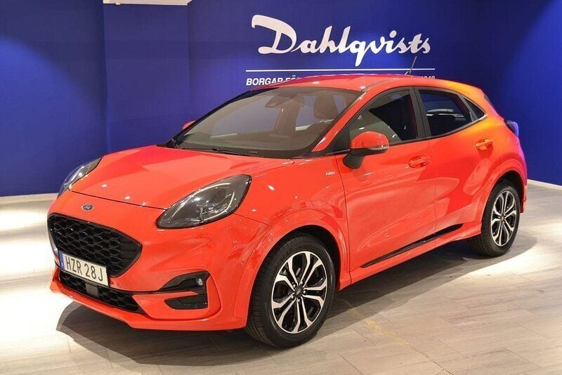 Röd Begagnad 2020 Ford Puma ST-Line SUV | 229 000 kr (Dyr) - Bild 1/3
