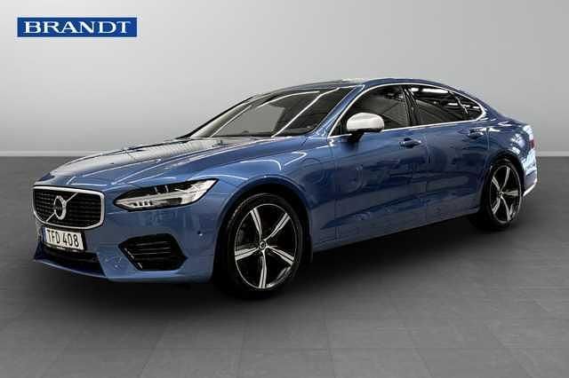 Begagnad Volvo S90 406 HK (298 kW) 2018 Blå Sedan