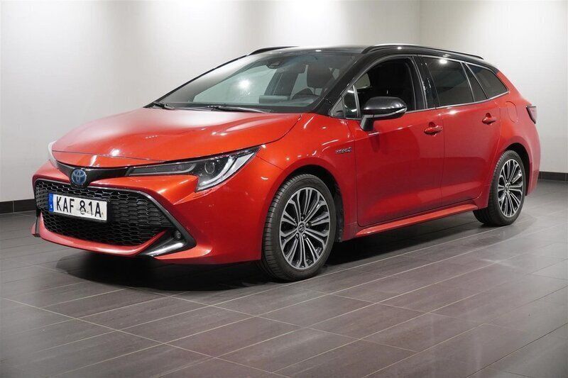 Röd Begagnad 2019 Toyota Corolla Style Kombi | 209 900 kr (Marknadspris) - Bild 1/2