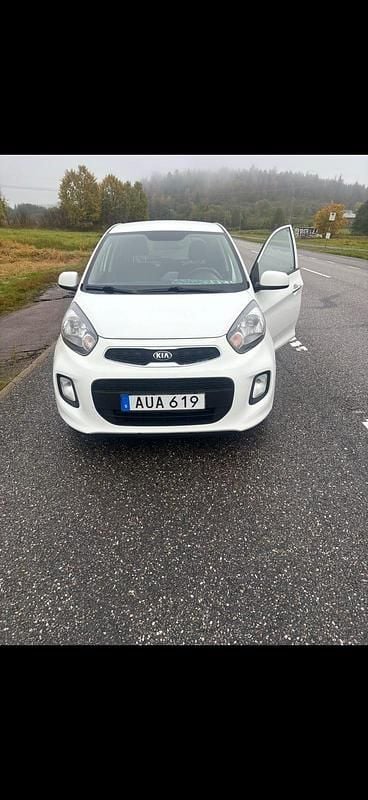 Vit Begagnad 2016 Kia Picanto Halvkombi | 54 000 kr (Bra pris) - Bild 1/4