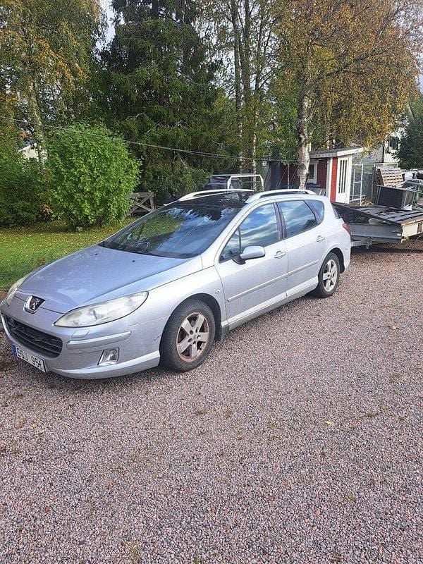 Grå Begagnad 2008 Peugeot 407 Kombi | 11 500 kr (Marknadspris) - Bild 1/4