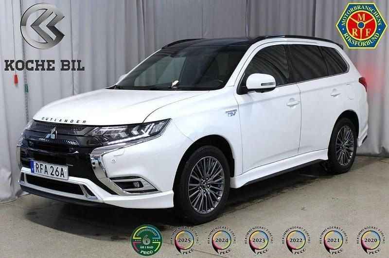 Begagnad Mitsubishi Outlander Edition 224 HK (164 kW) 2020 Pärlemovit SUV