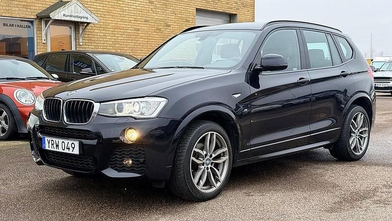 Begagnad BMW X3 M Sport 191 HK (140 kW) 2017 Svart SUV