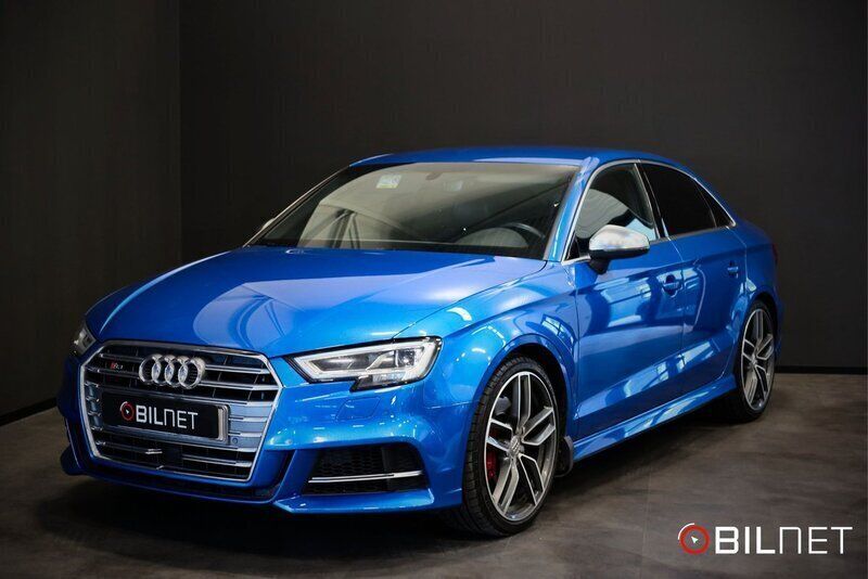 Blå Begagnad 2017 Audi S3 Proline Sedan | 299 900 kr (Bra pris) - Bild 1/4