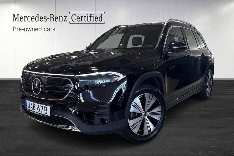 Svart Begagnad 2022 Mercedes EQB300 Progressive SUV | 409 000 kr (Marknadspris) - Bild 1/3
