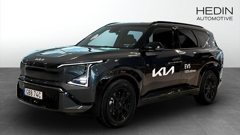 Grå Ny 2026 Kia EV5 GT-Line SUV | 634 900 kr (Dyr) - Bild 1/4