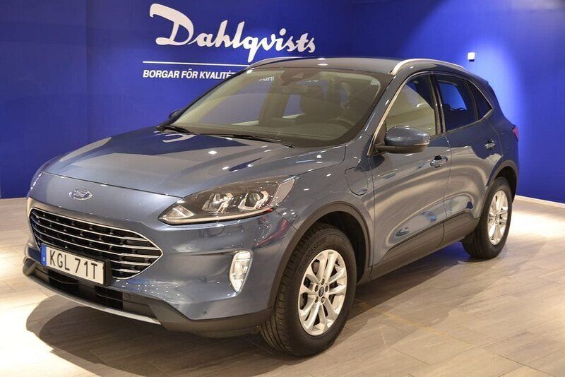 Blå Begagnad 2021 Ford Kuga SUV | 244 000 kr (Bra pris) - Bild 1/3