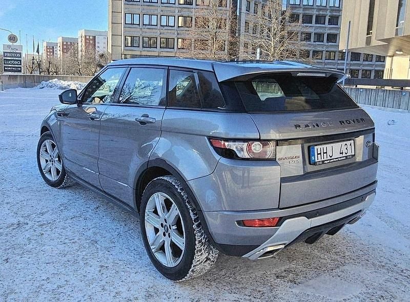 Begagnad Land Rover Range Rover evoque 190 HK (139 kW) 2014 Grå med svarta detaljer SUV