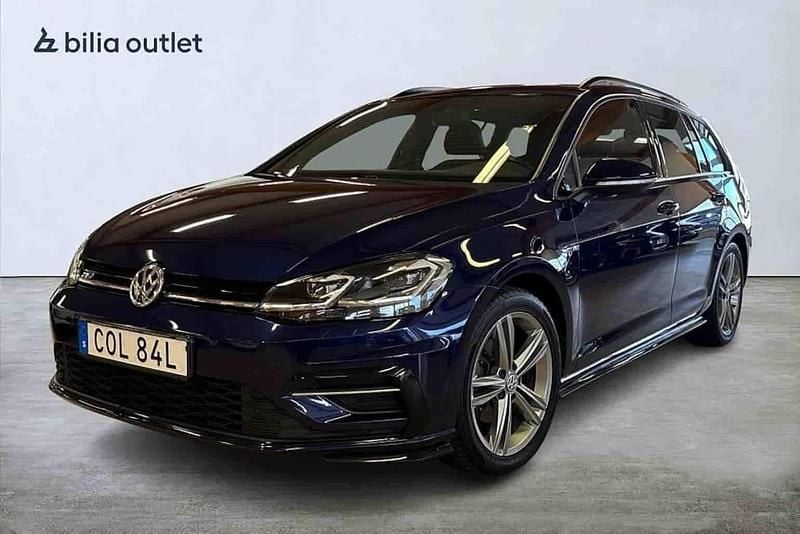Blå Begagnad 2019 VW Golf VII Kombi | 209 800 kr (Marknadspris) - Bild 1/1