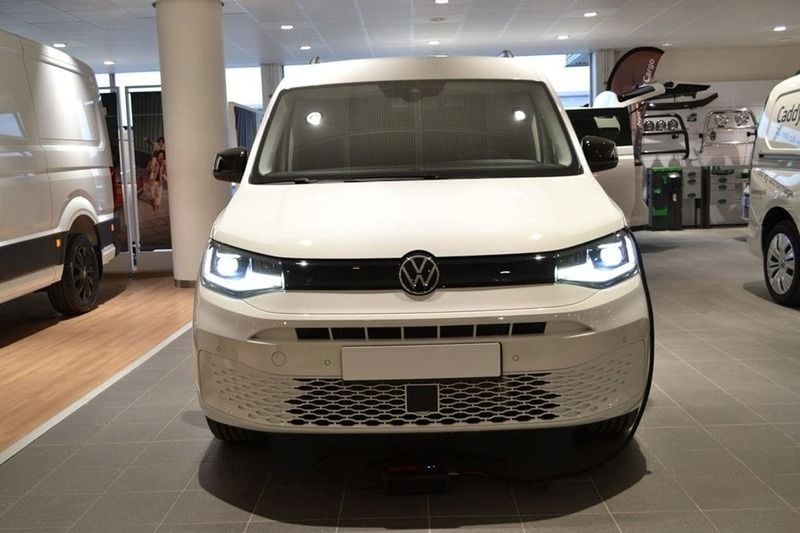 Vit Ny 2025 VW Caddy Minibuss | 405 900 kr (Bra pris) - Bild 1/4