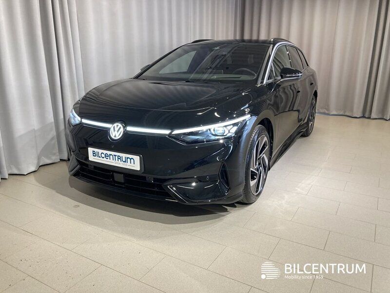 Svart Ny 2025 VW ID.7 Pro Sedan | 695 700 kr (Marknadspris) - Bild 1/4