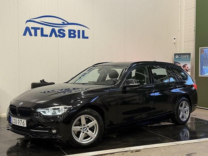 Begagnad BMW 320 Sport Line 190 HK (139 kW) 2016 Svart Kombi