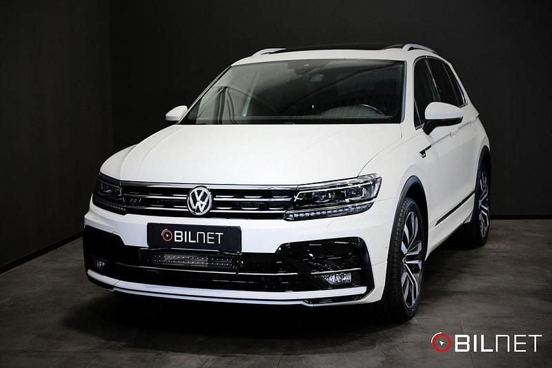 Vit Begagnad 2018 VW Tiguan GTS SUV | 259 900 kr (Dyr) - Bild 1/4