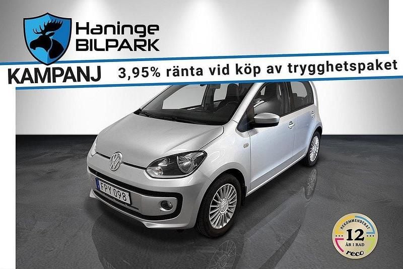 Silver Begagnad 2015 VW up! high up! Halvkombi | 79 900 kr (Marknadspris) - Bild 1/2