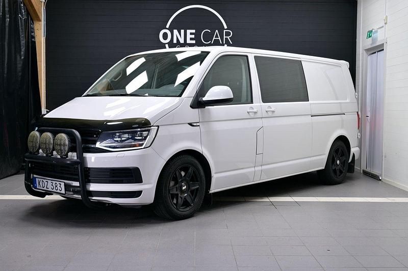 Vit Begagnad 2018 VW T6 Van | 289 800 kr (Lite dyr) - Bild 1/4