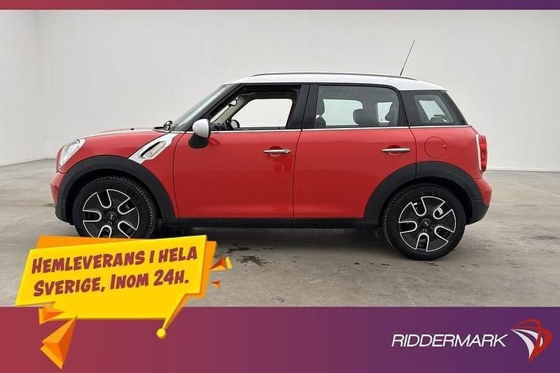Röd Begagnad 2012 Mini Cooper D Countryman SUV | 78 900 kr (Marknadspris) - Bild 1/3