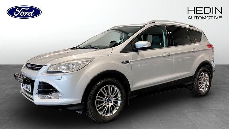 Grå (grey) Begagnad 2014 Ford Kuga SUV | 69 800 kr (Bra pris) - Bild 1/4