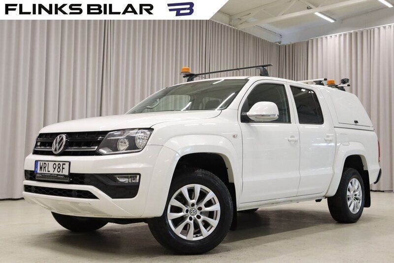 Vit Begagnad 2020 VW Amarok Pickup | 399 900 kr (Marknadspris) - Bild 1/4
