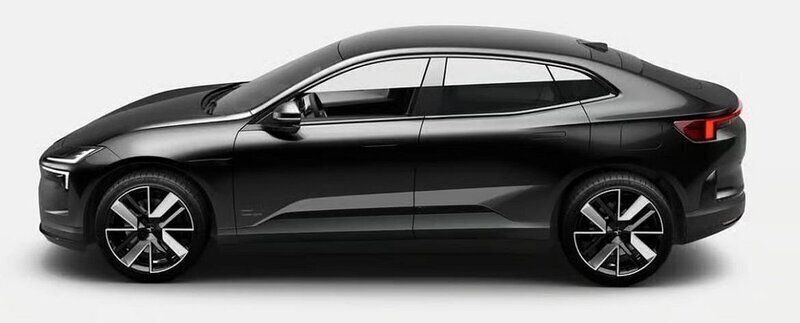 Svart Ny 2024 Polestar 4 Long Range Dual motor SUV | 742 000 kr - Bild 1/1
