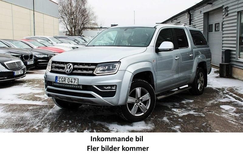 Silver Begagnad 2018 VW Amarok Highline Pickup | 268 900 kr (Marknadspris) - Bild 1/3