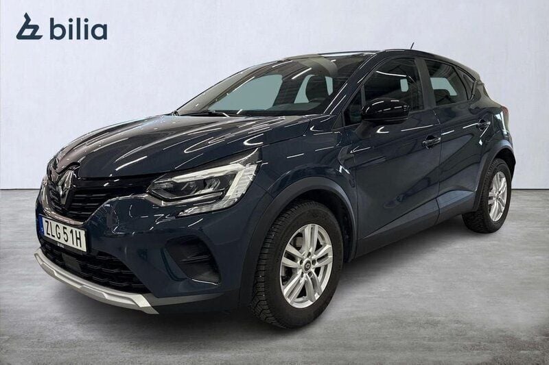 Blå Begagnad 2022 Renault Captur Zen SUV | 158 900 kr (Bra pris) - Bild 1/3