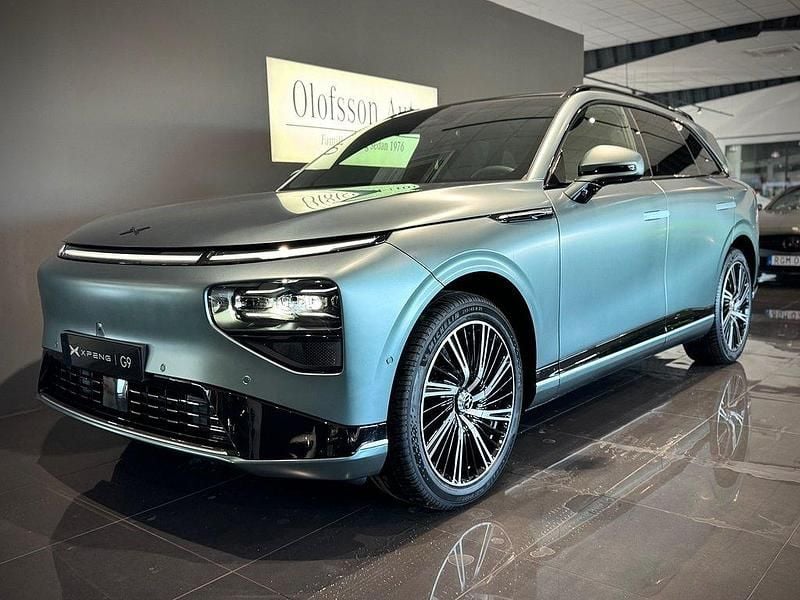 Grön Ny 2025 XPENG G9 AWD Performance SUV | 867 900 kr - Bild 1/4