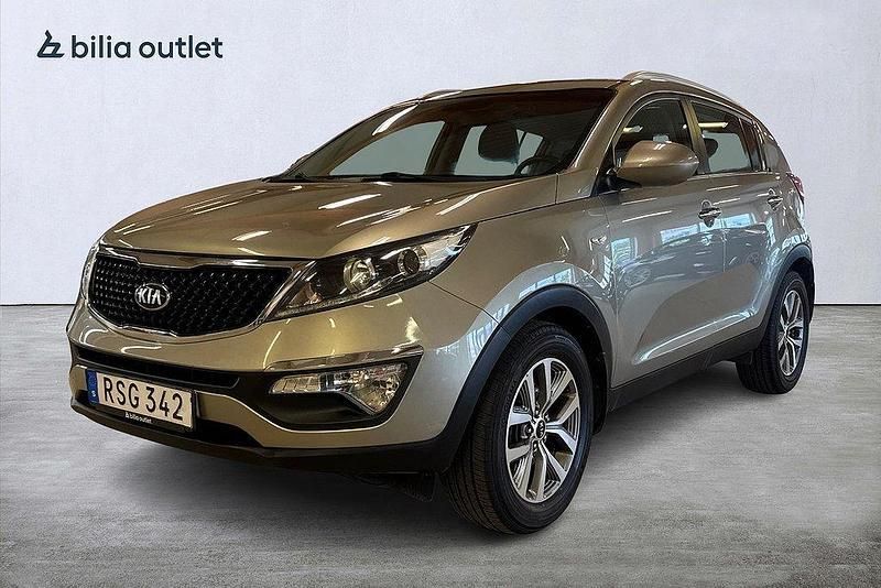 Grå Begagnad 2015 Kia Sportage SUV | 99 900 kr (Marknadspris) - Bild 1/3