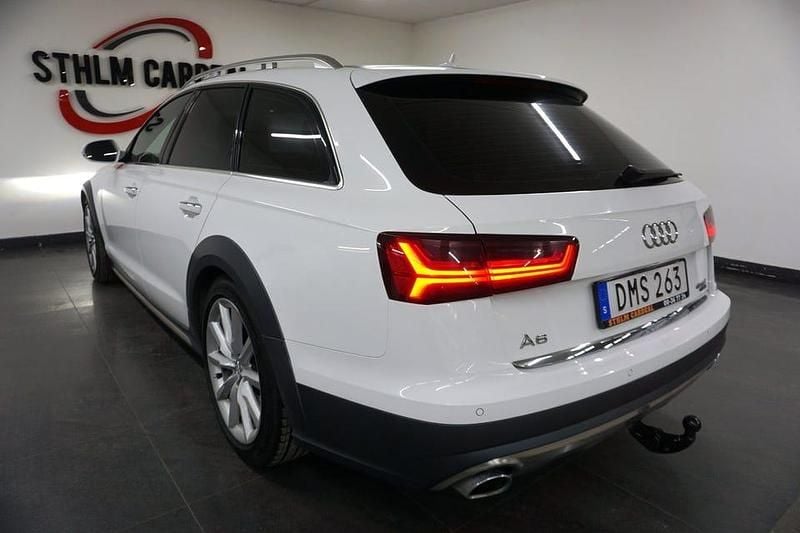 Begagnad Audi A6 Allroad Ambition 272 HK (200 kW) 2018 Vit Kombi
