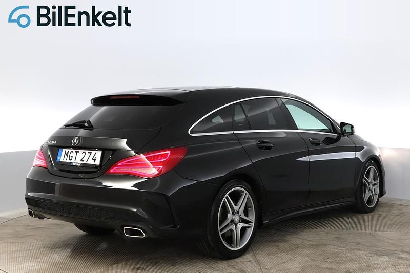 Begagnad Mercedes CLA220 Shooting Brake AMG 180 HK (132 kW) 2015 Svart Kombi