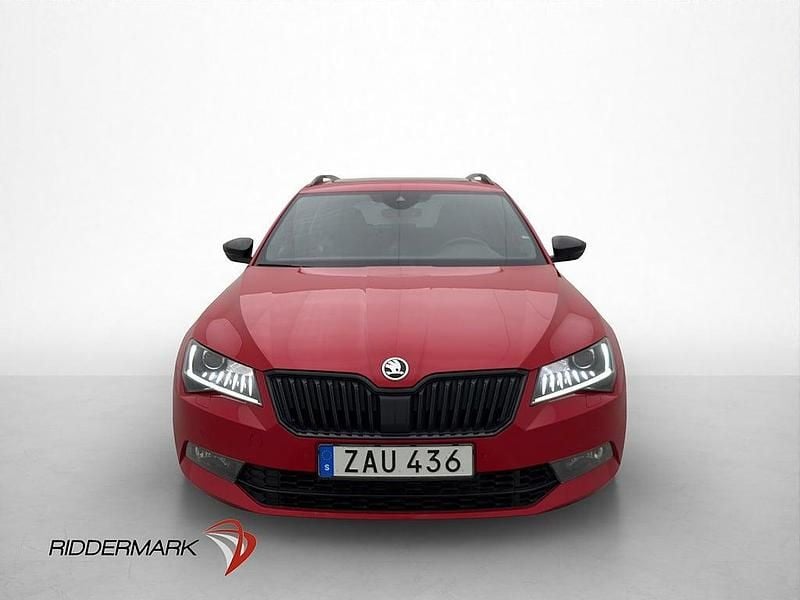 Begagnad Skoda Superb SportLine 280 HK (205 kW) 2017 Röd Kombi