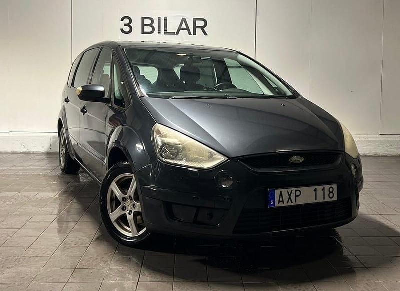 Grå Begagnad 2006 Ford S-MAX S Minibuss | 25 990 kr (Marknadspris) - Bild 1/4