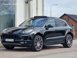 Svart Begagnad 2016 Porsche Macan S SUV | 339 900 kr (Marknadspris)