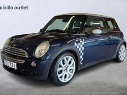 Blå Begagnad 2006 Mini Cooper Halvkombi | 29 900 kr (Marknadspris)