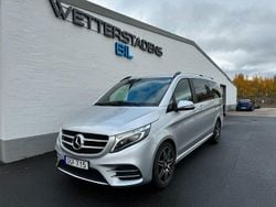 Silver Begagnad 2017 Mercedes V250 Avantgarde Minibuss | 384 900 kr (Marknadspris)