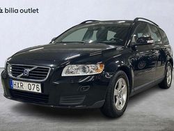 Svart Begagnad 2008 Volvo V50 Kinetic Kombi | 59 900 kr (Marknadspris)