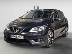 Svart Begagnad 2015 Nissan Pulsar 360º Halvkombi | 79 900 kr