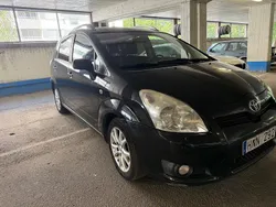 Svart Begagnad 2008 Toyota Corolla Verso Minibuss | 47 000 kr (Bra pris)