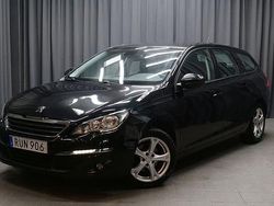Svart Begagnad 2015 Peugeot 308 SW Kombi | 89 000 kr