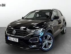 Svart Begagnad 2019 VW T-Roc R-line SUV | 249 900 kr (Dyr)