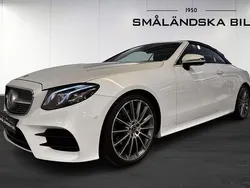Vit Begagnad 2017 Mercedes E200 AMG line Cab | 449 000 kr (Dyr)