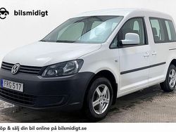 Vit Begagnad 2015 VW Caddy Trendline Minibuss | 119 800 kr